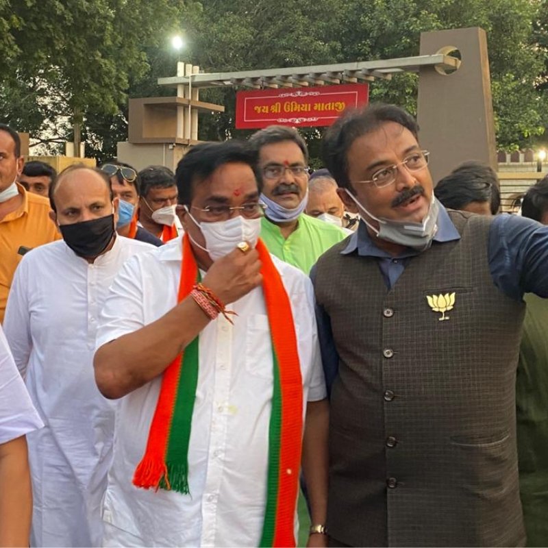 Dr. Nilesh Dhulesia has been actively involved in the Bharatiya Janata Party (BJP).
